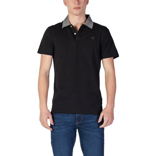 Guess Polo majice kratki rokavi NOLAN SS M5GP66 J1314 Črna Cene