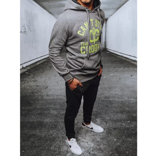 DStreet AX0590 gray and black men&amp;#039;s tracksuit Slike