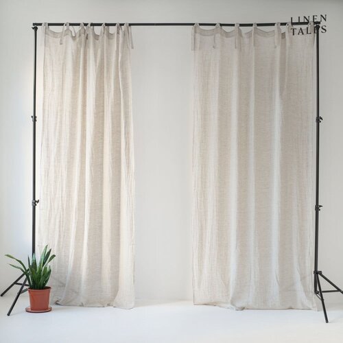 Linen Tales Kremno bela prosojna zavesa 130x200 cm Daytime – Linen Tales Cene