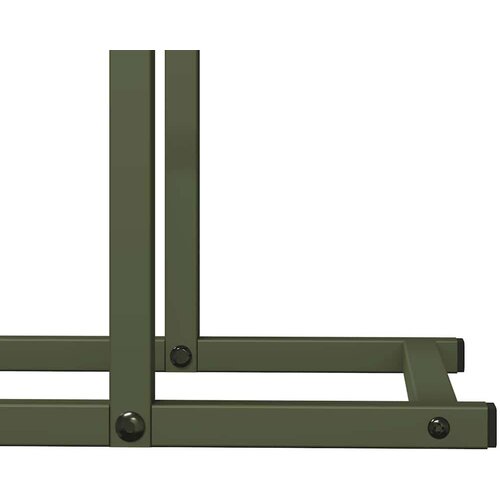  Stalak za drva 50x25x60 cm hladno valjani čelik Slike