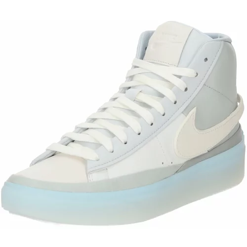 Nike Sportswear Visoke superge 'BLAZER PHANTOM' svetlo bež / srebrno-siva / dimno-siva / jajčna lupina