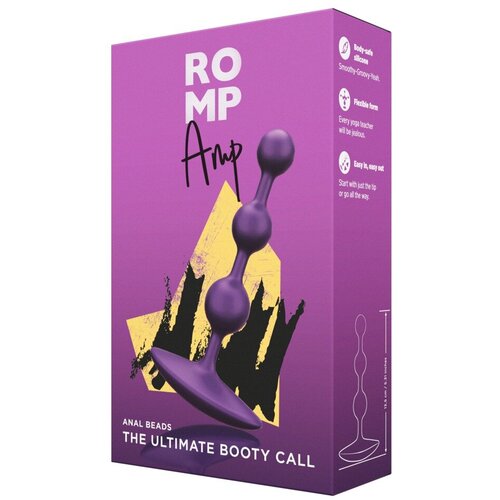 ROMP Amp Analni Dildo, Ljubičasti Cene