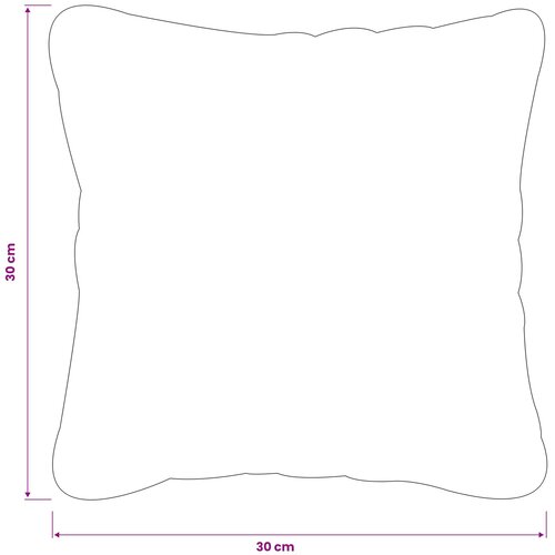  Presvlaka za jastuk 6 pcs HEERLEN Ružičasta 30 x 30 cm PV flis Slike