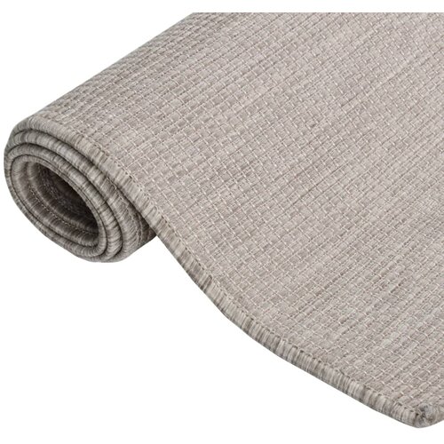  tepih ravnog tkanja 80 x 150 cm svijetlo sivi Slike