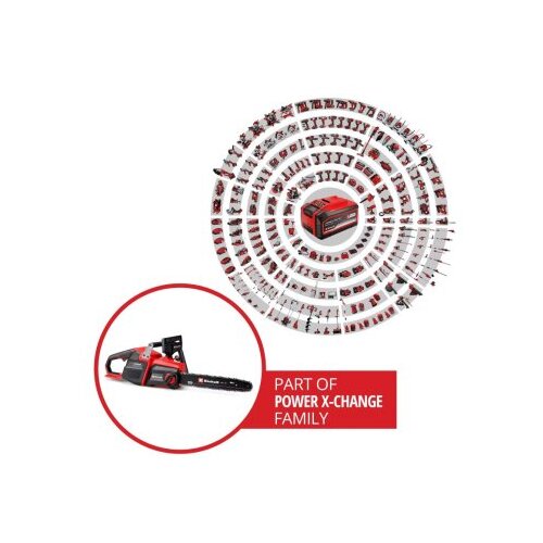 Einhell Power X-Change 18V Akumulatorska lančana pila GP-LC 36/40 (36 V, Litij-ionska, Bez akumulatora, Dužina mača: 40 cm) + BAUHAUS jamstvo 5 godina na uređaje na električni ili motorni pogon Slike
