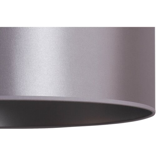  Duolla - Visilica na sajli CANNES 1xE27/15W/230V prečnik 50 cm srebrna Slike
