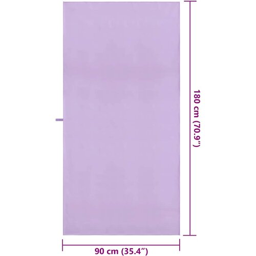  Sportski Ručnici 2 pcs Ljubičasta 180 x 90 cm Slike