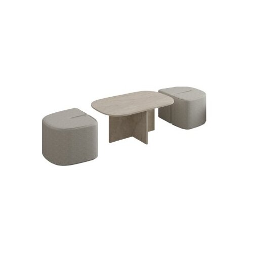 Hanah home Sto za dnevnu sobu Twin Travertine Slike