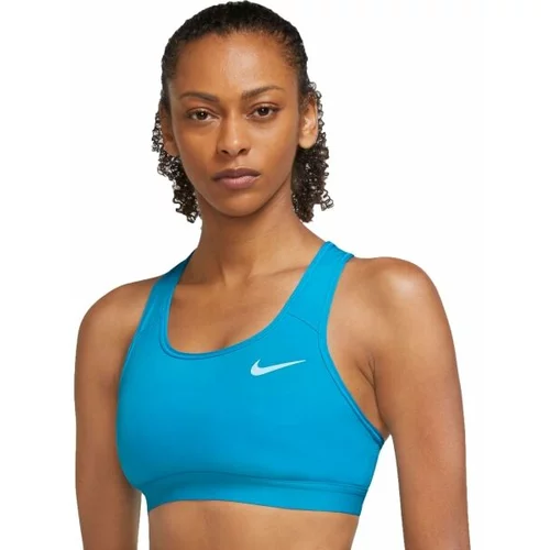 Nike SWOOSH Ženski sportski grudnjak, plava, veličina