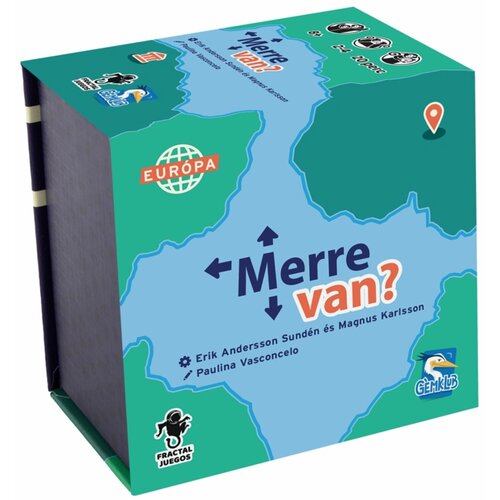 Asmodee Kje je? - družabna igra Evropa Slike