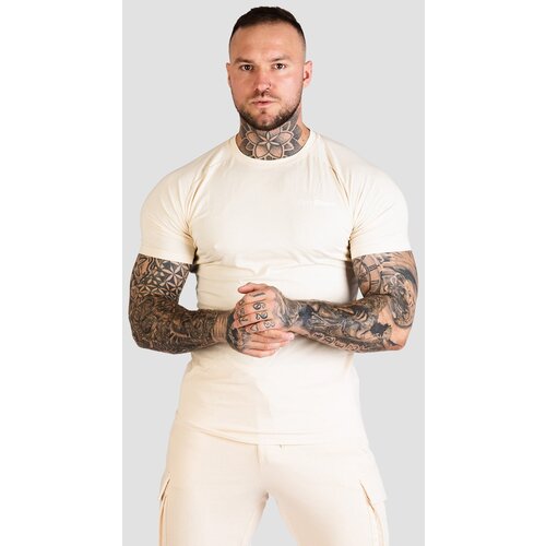 GymBeam Muška majica Fitted TRN Sand Cijene