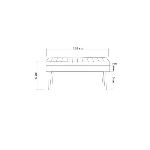 Woody Fashion vina 0701 - 2 -white,grey whitegrey bench Cene