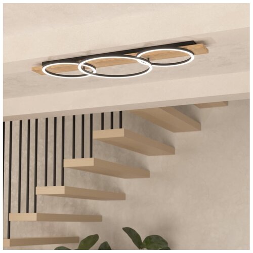 Eglo 901717 - led plafonsko svetlo boyal 3xLED/12W/230V 3000K bež/crna Cene