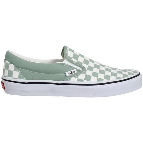 Vans Classic Slip On Color Theory Toile Homme Iceberg Green Zelena