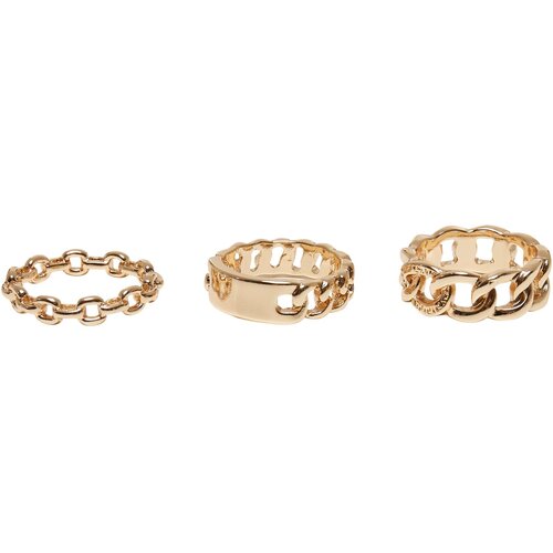 Urban Classics Rings 3-Pack - Gold Colors Slike