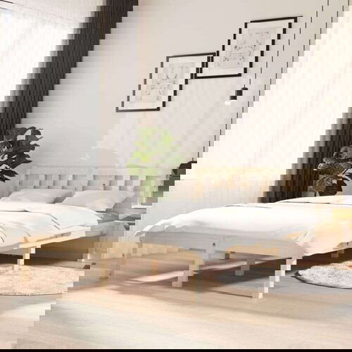 Za krevet od masivnog drva 120 x 200 cm Slike