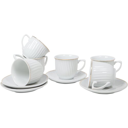 Sigma Set &amp;scaron;olja za kafu, porcelan, 120ml 6/1 (ZL.Lin) JH-XW-120-9543 Slike