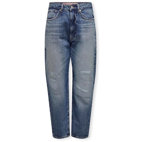 Only Jeans straight Irvine Jeans - Medium Blue Denim Modra Slike