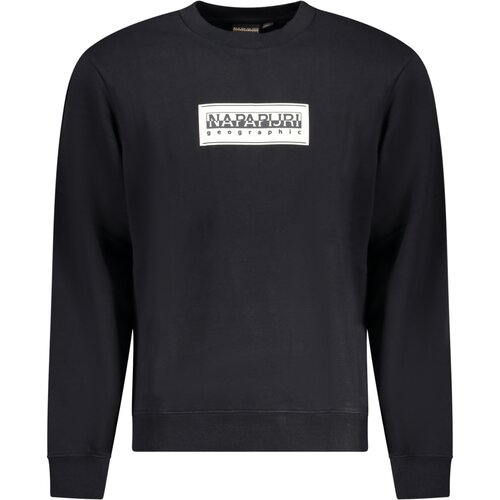 Napapijri SWEATSHIRT WITHOUT ZIP MEN BLACK Slike