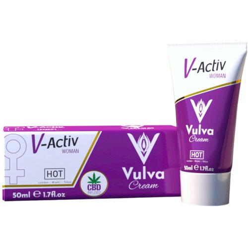 Hot V-Active - Stimulatívna intimna krema za ženske (50 ml) Cene