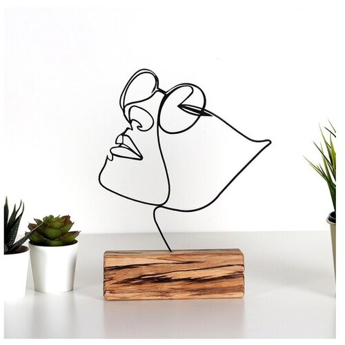 Aberto Design dekorativni predmet girl - crno Slike