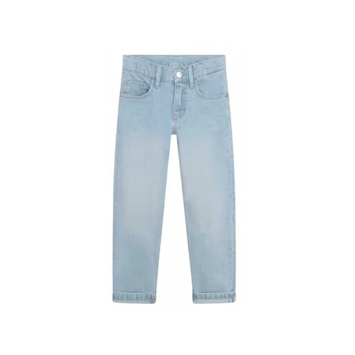 Boss Jeans hlače J24837 S Modra Regular Fit