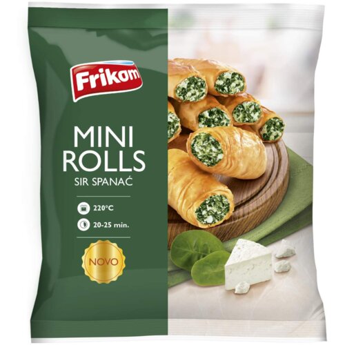 Frikom mini rolls sir spanać 500g Cene