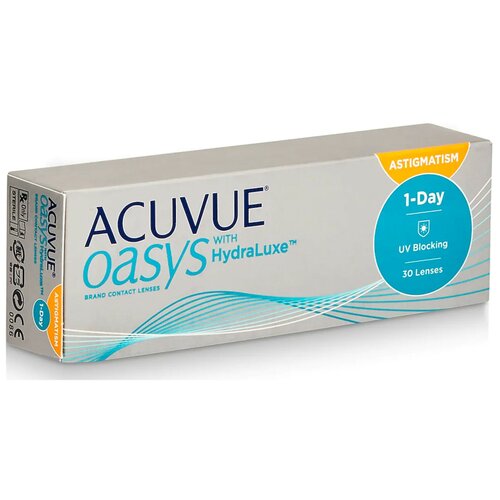 Acuvue Oasys 1-Day For Astigmatism With Hydraluxe (30 sočiva) Slike