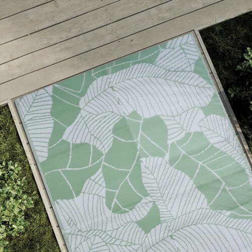 VidaXL Vanjski tepih zeleni 120 x 180 cm PP Slike