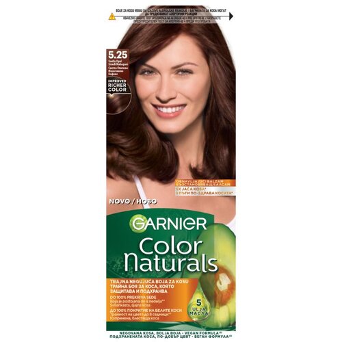 Garnier color naturals boja za kosu 5.25/ smeđi mahagoni Cene