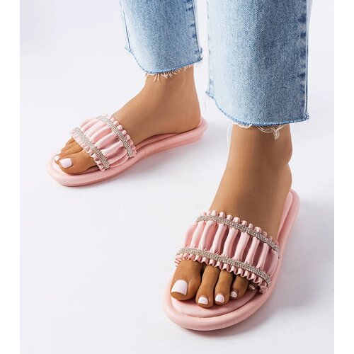 Gemre Pink flip-flops with rhinestones Anapor Cijene