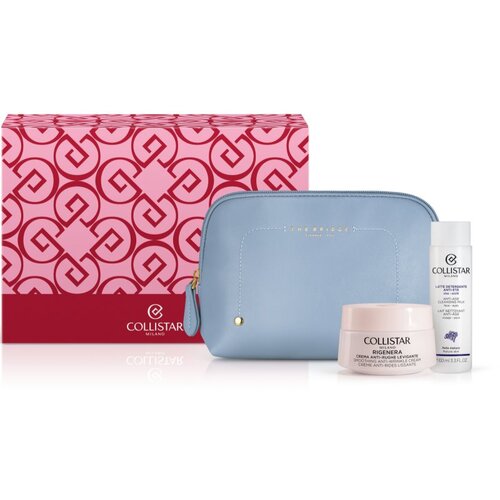 Collistar Rigenera Smoothing Anti-Wrinkle Cream Face And Neck Gift Set darilni set Cene