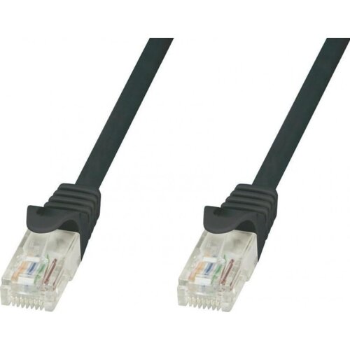 TECHly ICOC CCA5U-0025-BKT kabel za umrežavanje Crno 0,25 m Cat5e U/UTP (UTP) Slike