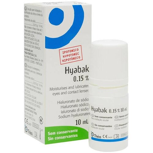 Hyabak veštačke suze 0.15% (10 ml) Cene