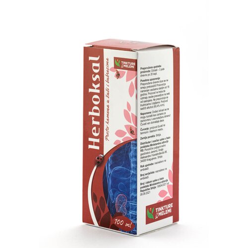 TINKTURE & MELEMI Herboksal Tinktura protiv kamena u žuči i bubrezima, 100 ml Cene