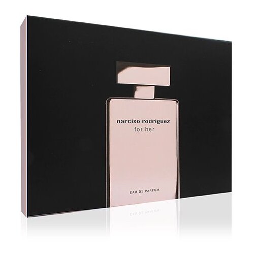 Narciso Rodriguez For Her SET za ŽENE (EDP 100ml + BL 50ml + EDP 10ml) Slike