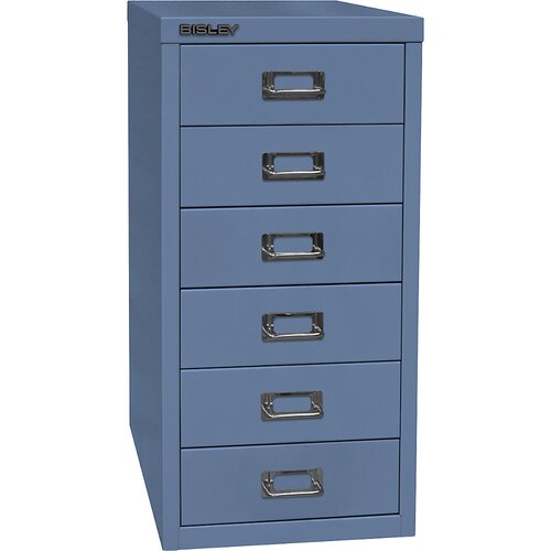 BISLEY Predalnik MultiDrawer™, serija 29, DIN A4, 6 predalov, moder Cene