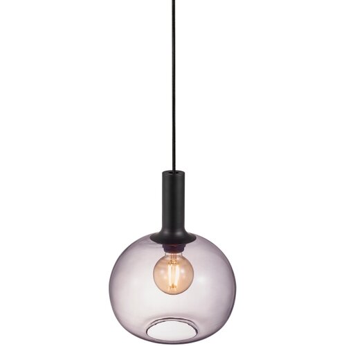Nordlux visilica na sajli ALTON 1xE27/60W/230V, crni Slike
