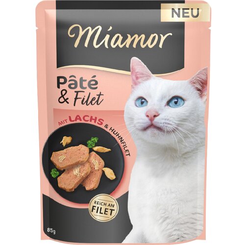 Miamor Pâté & Filet 10 x 85 g - Losos Cijene