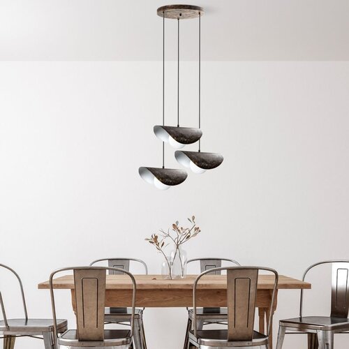 Opviq Luster VATOZ-NUS-6141-RETRO, 75-112cm, 50cm, 3xE27, IP20, Smeđa Cijene