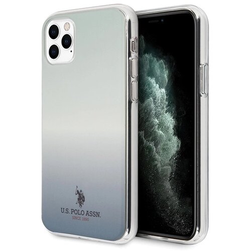U.S. Polo Assn. ETUI GRADIENT PATTERN COLLECTION NA IPHONE 11 PRO MAX - NIEBIESKIE, (21833998) Cene