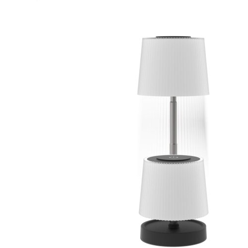  LED prigu&amp;scaron;iva spolja&amp;scaron;nja punjiva stona lampa LED/2W/5V IP44 1200 mAh siva Slike
