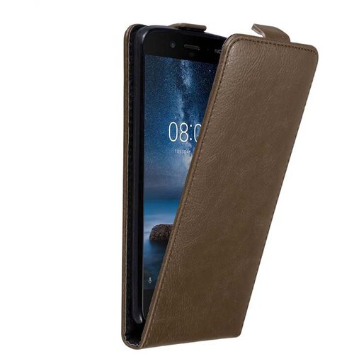 Cadorabo Ohi&scaron;je, združljivo z Nokia 8 2017 v kava rjava - Za&scaron;čitni ovitek v obliki flipa z magnetnim zapiranjem, (20558648) Cene