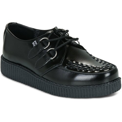 TUK Čevlji Derby Viva Flex Low Creeper Črna Slike