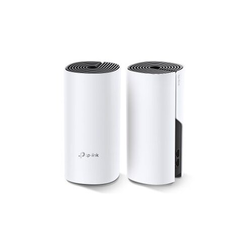 Access Point TP-Link AC1200 Whole-Home Mesh Wi-Fi System, 300Mbps at 2.4GHz, GigabitPorts, 2 internalantennas,MU-MIMO, DECO-M4(2-PACK) Slike
