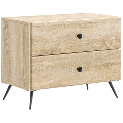  Nočna omarica Sonoma hrast 62 x 34,5 x 47,5 cm Inženirski les, (5000209832) Cene