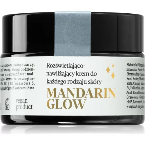 Make Me BIO Mandarin Glow vlažilna krema za osvetlitev kože 30 ml
