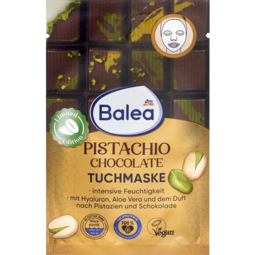 Balea Maska za lice u maramice- Pistachio Chocolate 1 kom Cene