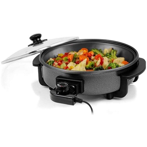 Royalty rlpp18214p električni tiganj za pizzu sa pregradom 42x9cm 1500w Cene