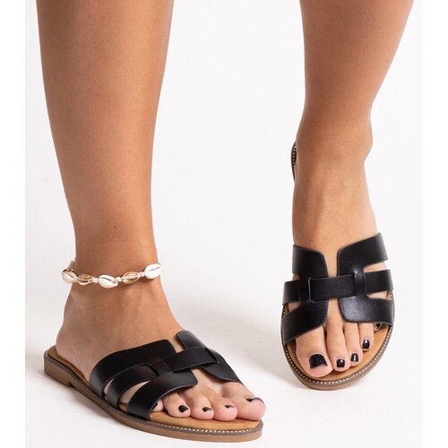 D/CEO Black sandals on a block heel Millo Cene